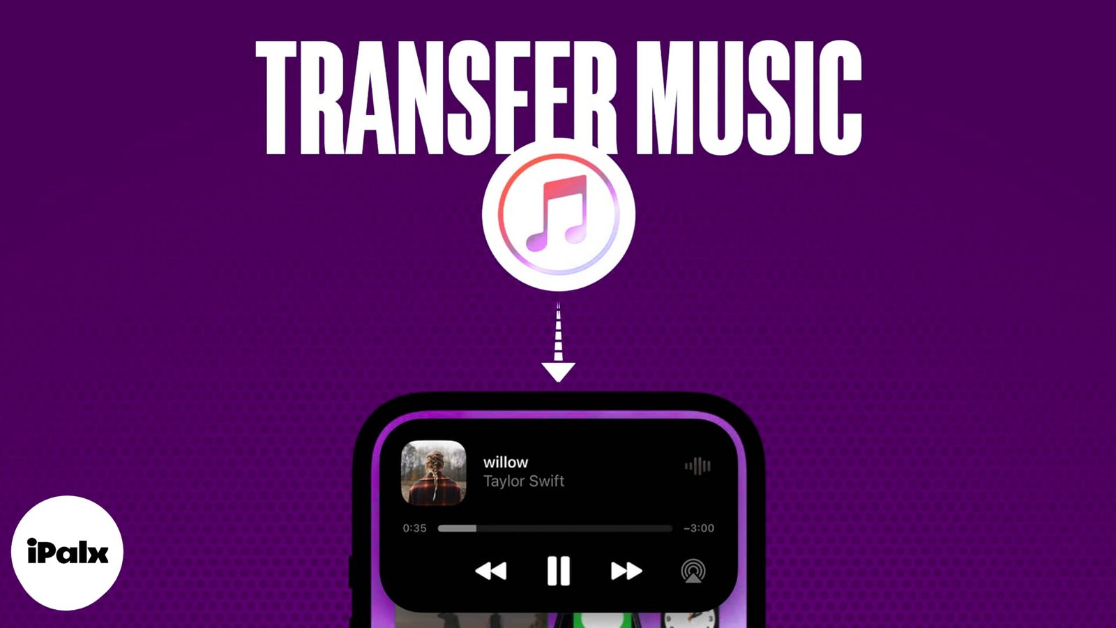 How to transfer music from iTunes to an iPhone: Explain three methods.