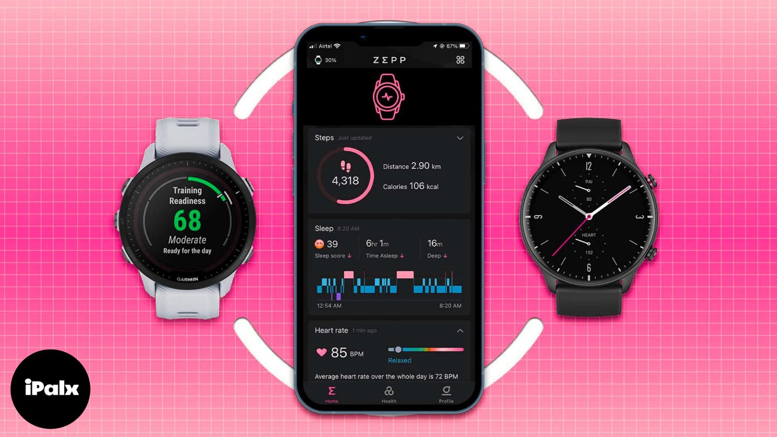 How can I connect my Android Smartwatch to an iPhone?